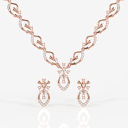 Seraphina Moissanite Diamond 18k Gold Necklace