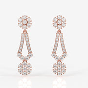 Vienna Lab Grown Diamond Luxe 9K Gold Earrings