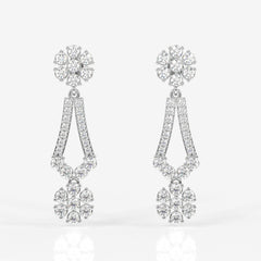 Vienna Lab Grown Diamond Luxe 18K Gold Earrings