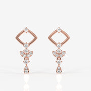 Adira Lab Grown Diamond Classic 14K Gold Earring