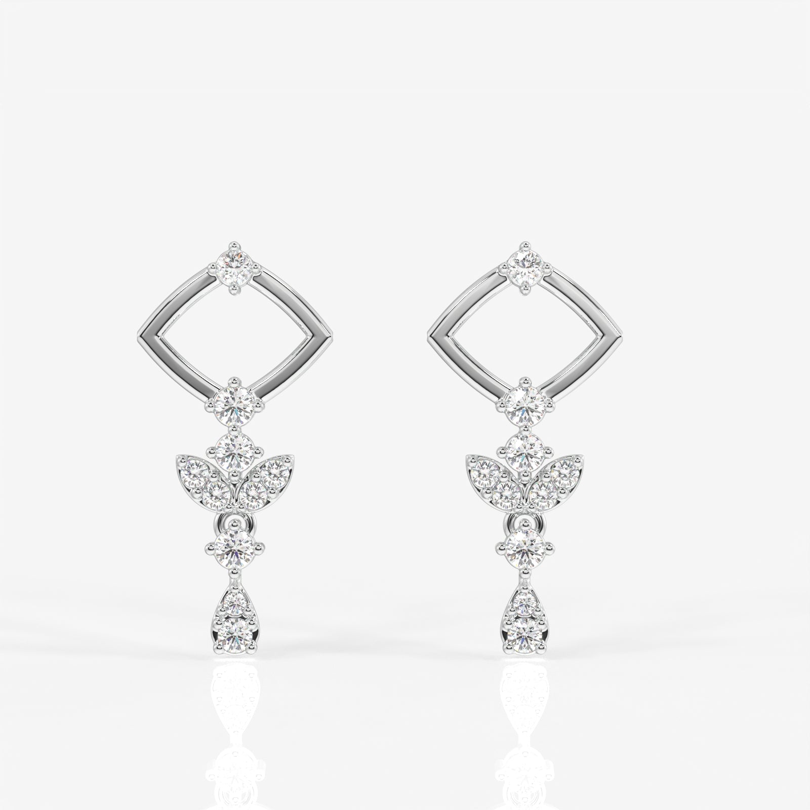 Adira Lab Grown Diamond Classic 14K Gold Earring