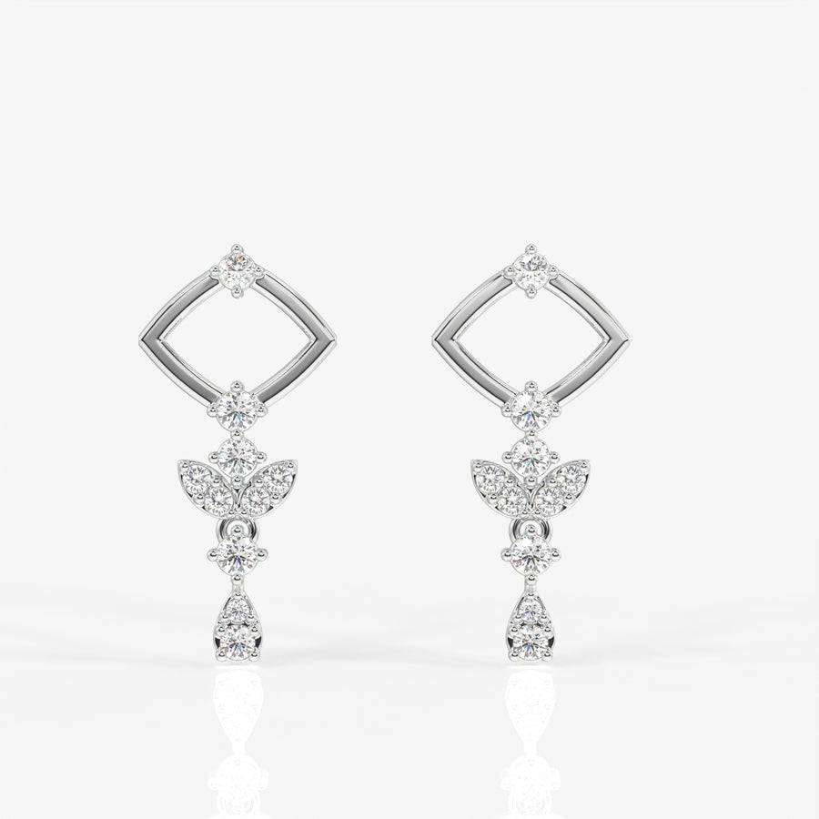 Adira Lab Grown Diamond Classic 14K Gold Earring