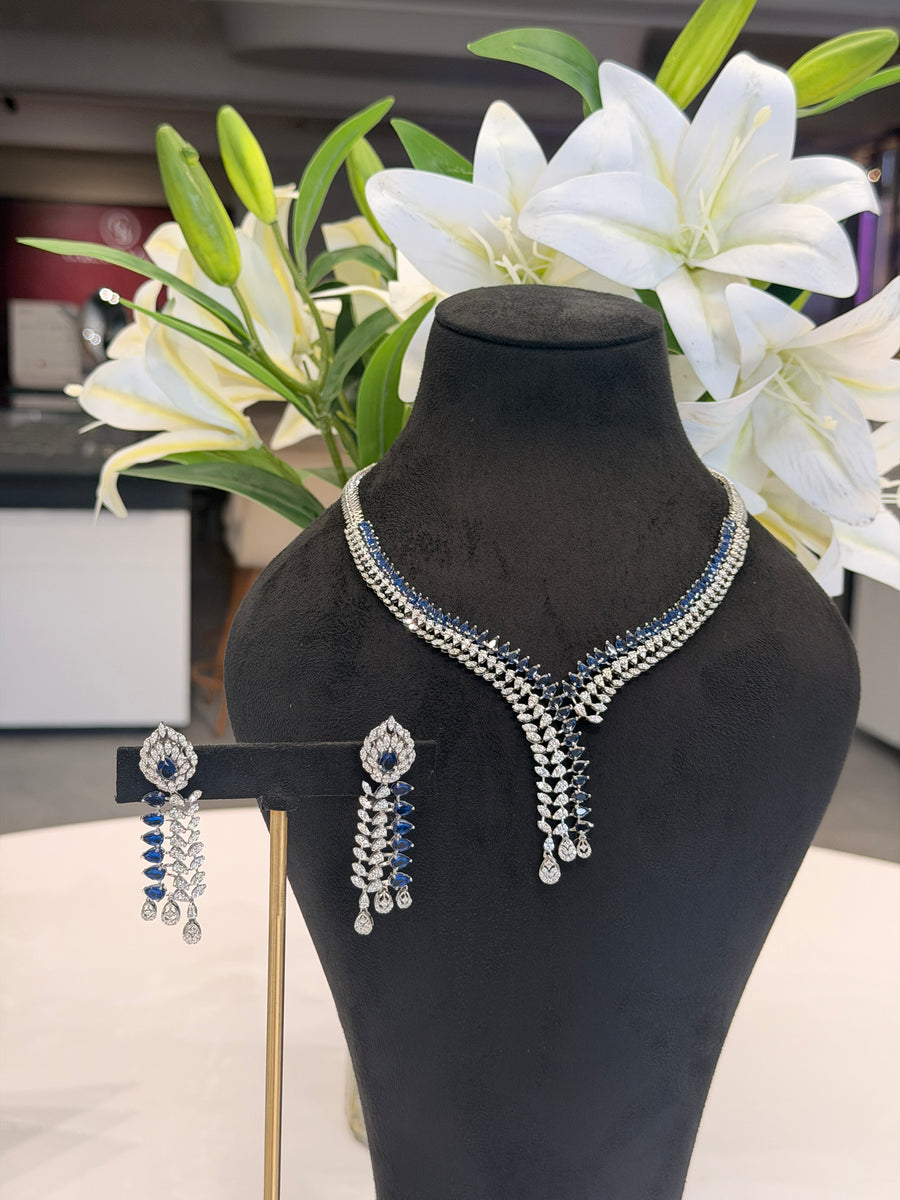 Royal Lumina Moissanite Diamond Sterling Silver Necklace