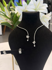 Zenith Moissanite Diamond 18K Gold Necklace