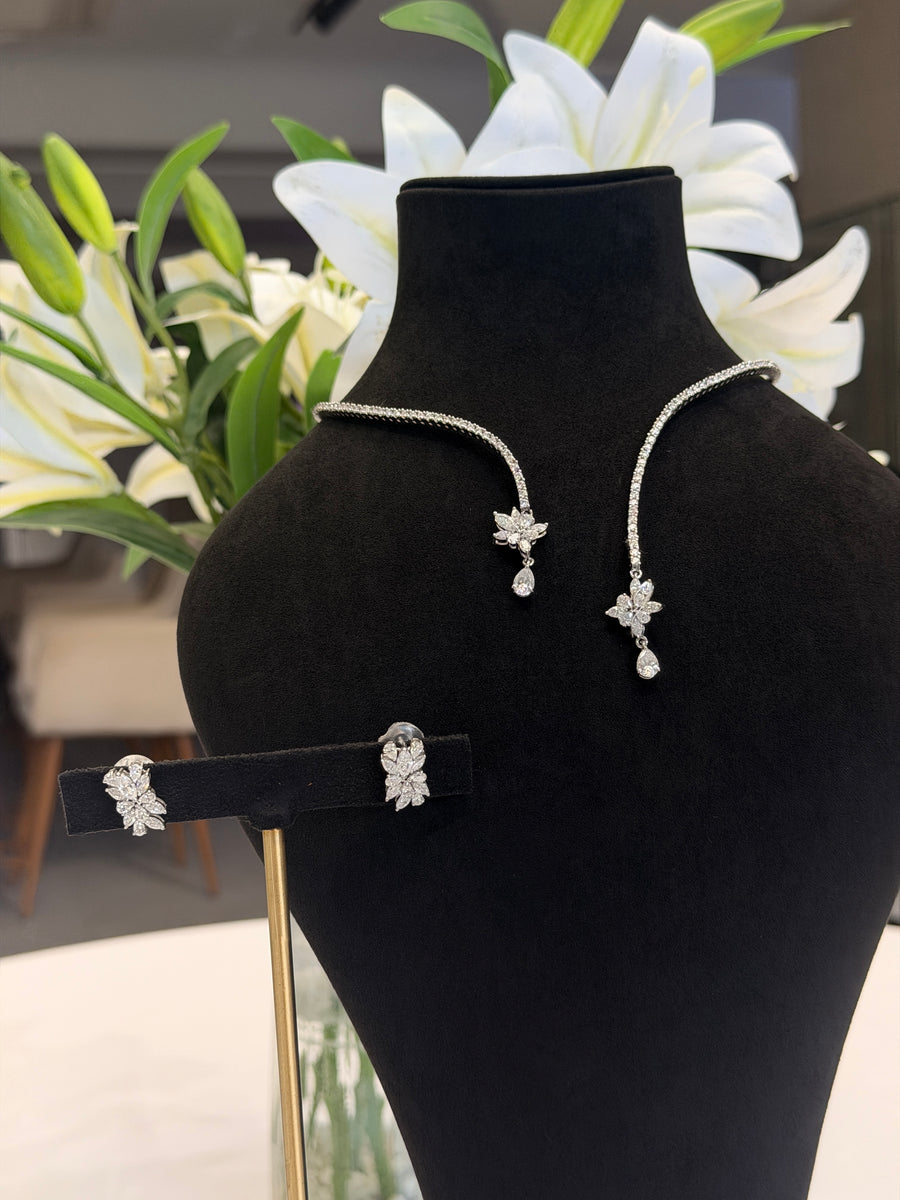 Zenith Moissanite Diamond 18K Gold Necklace