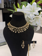 Wedding Radiance Moissanite Diamond 14K Gold Necklace