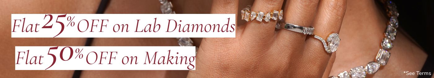 25% off on Lab Diamonds