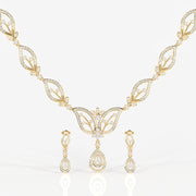 Lumia Lab Grown Diamond Wedding 14k Gold Necklace