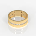 Modern Nobility Lab Grown Diamond Men's 14K Yellow Gold Ring