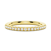 Princess Cut Lab Grown Diamond Hidden Halo Engagement 9K Gold Ring