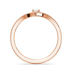 Oval Cut Moissanite Diamond Solitaire Sterling Silver Ring