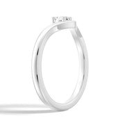 Oval Cut Moissanite Diamond Solitaire 14K Gold Ring