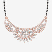 Women's  Lab Grown Diamond 14K Gold Mangalsutra