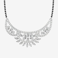 Women's  Moissanite Diamond 18K Gold Mangalsutra
