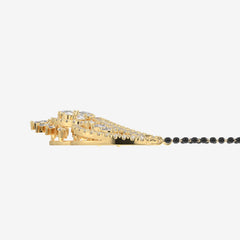 Women's  Moissanite Diamond 18K Gold Mangalsutra