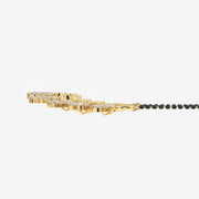 Round & Pear Cut Lab Grown Diamond Women's 14K Gold Mangalsutra