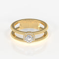 Regal Crown Lab Grown Diamond Men's 14K Yellow Gold Ring
