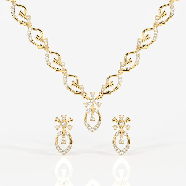 Seraphina Lab Grown Diamond 14k Gold Necklace