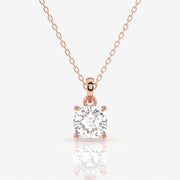 Shop Cushion Cut Lab Grown Diamond Solitaire 14k Gold Pendant