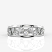 Shop Floral Bliss Lab Grown Diamond 18k Gold Band