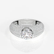 Shop Lab Grown Diamond, Luxe Accents Men's 14k Gold Ring