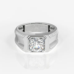 Shop Lab Grown Diamond, Men' s Unique Engagement 14k Gold Ring