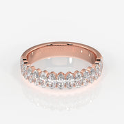 Shop Oval Cut Lab Grown Diamond Wedding 14k Gold Band Ring