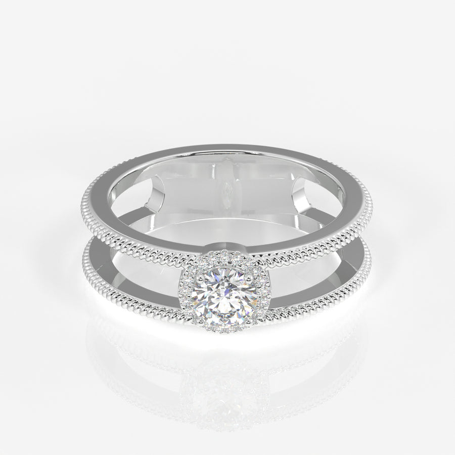 Shop Regal Crown Lab Grown Diamond Men's 14K Yellow Gold Ring