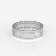 Shop Round Cut Lab Grown Diamond Men's 14k Gold Band Ring