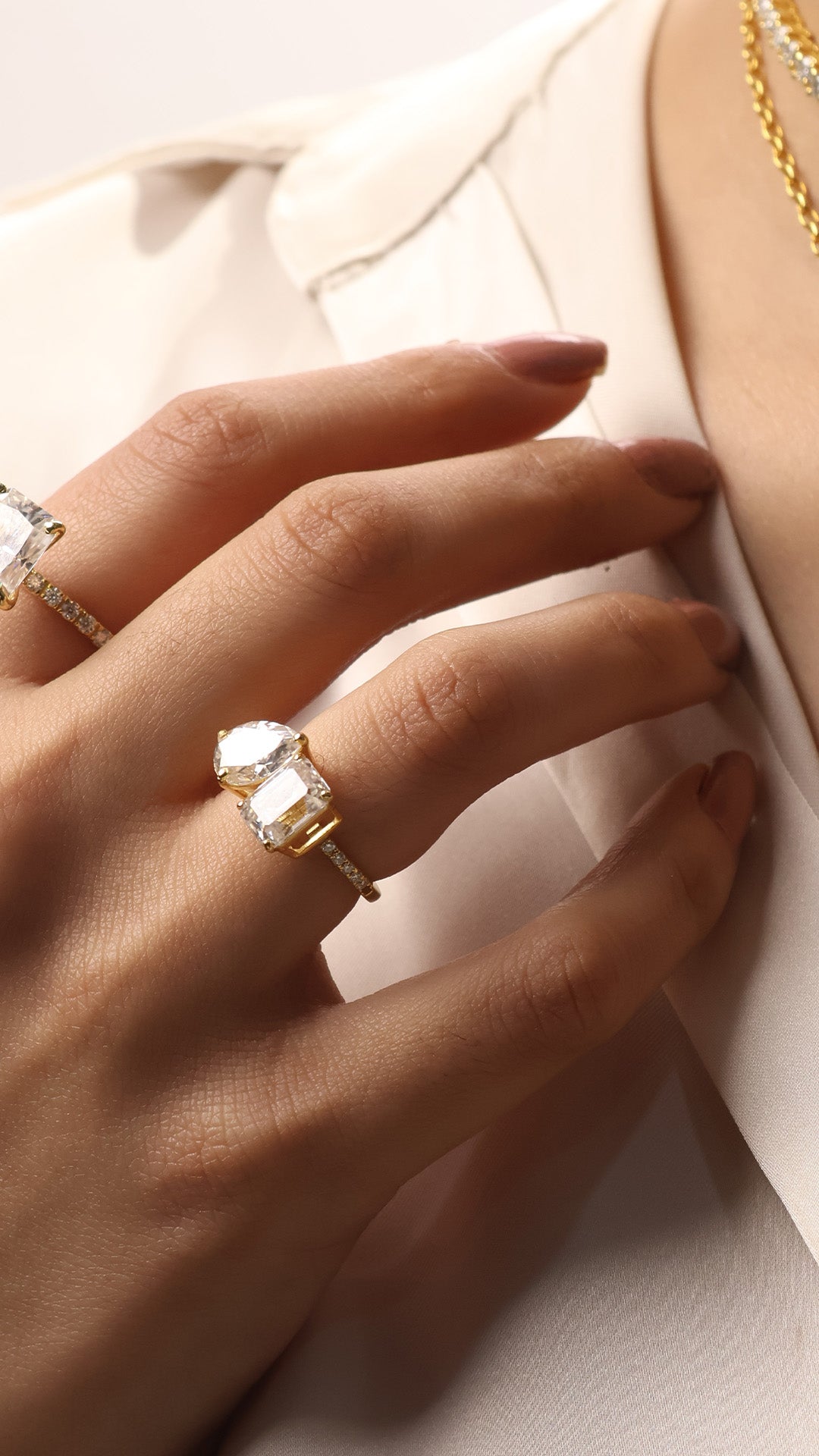 Light Lab Grown Diamond Rings For Daily Sparkle