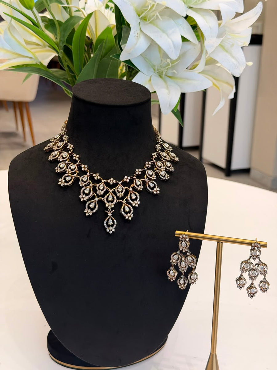 The Prestige Moissanite Diamond 14K Gold Necklace