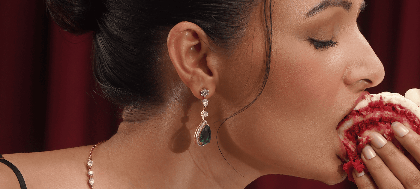 Lab Grown Diamond Drop Earrings For Special Occasions