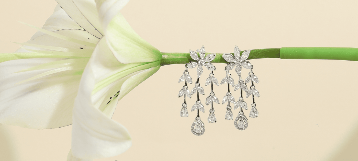 Bright Moissanite Stud Earrings For Daily Wear And Gifting