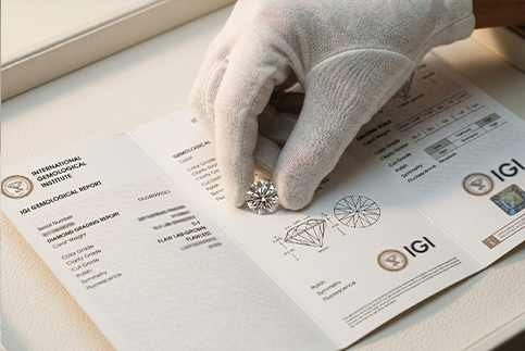 Certified and Transparently graded