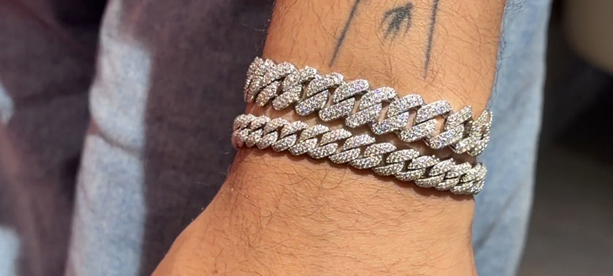 Bold Diamonds For The Wrist