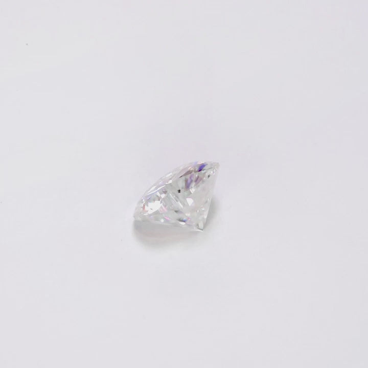 Heart Cut Certified Moissanite Diamond D VVS1