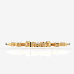Women's Moissanite Diamond Sterling Silver Mangalsutra