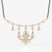 Women's Lab Grown Diamond 14K Gold Mangalsutra