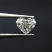 Heart Cut Certified Moissanite Diamond D VVS1 additional product photo | Caratbazaar